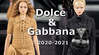 Dolce & Gabbana осень 2020 зима 2021 ( Что модно в Милане ) Вязаная одежда и сумки