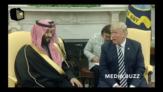Trump Meets with Prince of Saudi Arabia at The White House 3/20/18