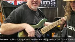 SIMS PICKUPS - NAMM SHOW 2017 Musicplayers.com