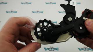 Переключатель задний Shimano Tourney RD TX 35 вилка 6 - 7 скоростей