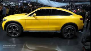 Премьера! Mercedes GLC Coupe Concept - Краткий обзор комплектации, внешнего вида и салона.