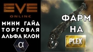 Альфа-клон торговец. Гайд по торговле или как наторговать на PLEX (плекс) альфа-клоном в eve online.