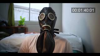 Some breathplay with a rebreather bag