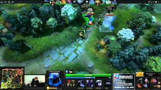 Na`Vi vs EHOME @ ESWC 2011 Dota 2 FINAL Game 2