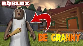 HOW TO PLAY AS GRANNY IN ROBLOX FLEE THE FACILITY