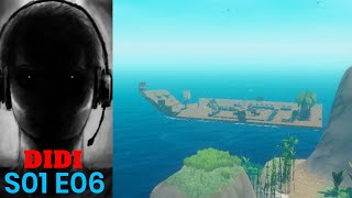 Raft PL z Mośkiem #6 | Zarys okrętu