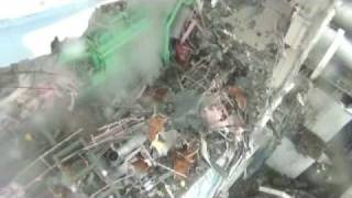 Scary video of reactor 4 Fukushima