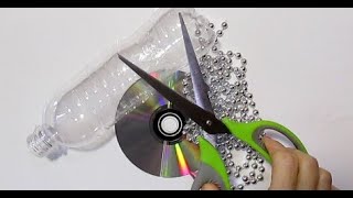 Поделки из CD Дисков и Пластиковых Бутылок своими руками ИДЕИ Подарков на 8 марта DIY