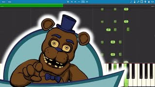 FNAF 6 Song - Now Hiring At Freddy's - Piano Cover / Tutorial - JT Music