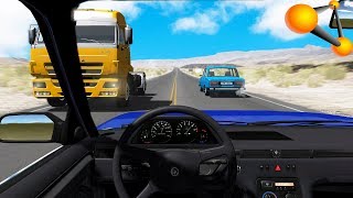 БРАТ Куда ТЫ ТАК ГОНИШЬ? - BeamNg Drive