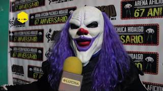 Dave The Clown: "Mi rivalidad con La Parka queda de lado en este momento para apoyarlo"