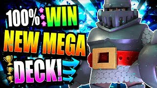 100% WIN RATE!? NEW MEGA KNIGHT DECK DOMINATES THE META!