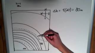 Dip Angle on Topographic Profiles - The Basics of Geology
