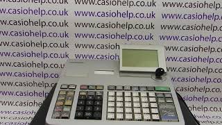 Factory Reset Casio PCR-T2300 Electronic Cash Register