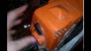 Чистка Воздушного фильтра бензопилы Штиль 180