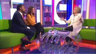 Hillary Clinton on the BBC One Show 13/10/17