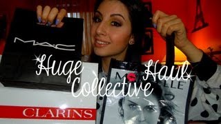 Huge Collective Makeup & Hair Products Haul MAC, Clarins, Matrix, etc...