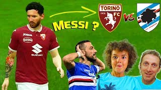 COME FOSSE IL TORINO SE MESSI LASCIA IL BARCELLONA PER LA PARTITA *TORINO vs SAMPDORIA*