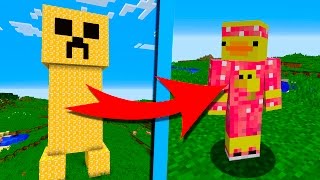 НУБ НАШЕЛ ОГРОМНОГО КРИПЕРА ИЗ ЛАКИ БЛОКОВ МАЙНКРАФТ! ТРОЛЛИНГ НУБИКА В MINECRAFT Мультик