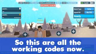 ISLAND ROYALE ROBLOX-NEW CODES 2019 JANUARY