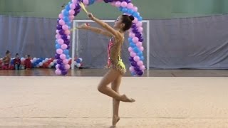 Целый день гимнастки в день соревнований. Художественная гимнастика.