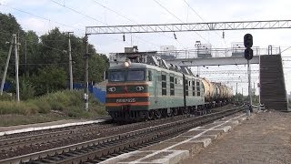 Электровоз ВЛ80К-625 и электровоз-толкач ВЛ80С-632