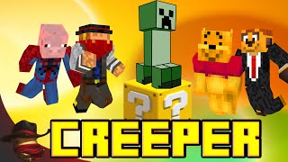 Creeper Vs Lucky Block | Carrera Lucky Blocks | Con Sara, Luh y Exo