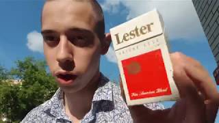 Обзор сигарет Lester из 90-х (Англия) (18+)