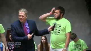 Funny Hypnotist Freddie Justice | Dancing in Beyonce Video | St Francis Senior Party