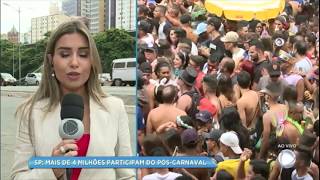 Mais de 4 milhões participam do Carnaval na avenida 23 de Maio