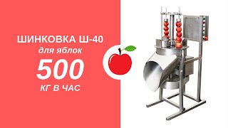 ? Польская машина Ш-40 для производства яблочных чипсов 500 кг в час