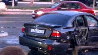 Авария в Оренбурге ул. Чкалова 25.07.11