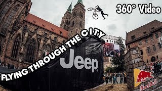 Take a 360 Urban MTB freeride at Red Bull District Ride.