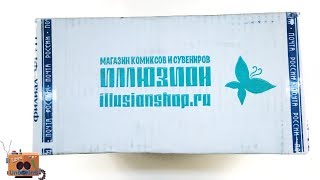 LiveRoBoT UnBOXing - Распаковка Посылки КОМИКС КЛАССИЧЕСКИЕ ЧЕРЕПАШКИ-НИНДЗЯ: ВОЙНА В ГОРОДЕ, АВАТАР