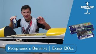 Receptores e baterias para o meu avião | Série Extra 120cc (5/8)