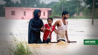 Scores dead in flooding and landslides in India and Nepal