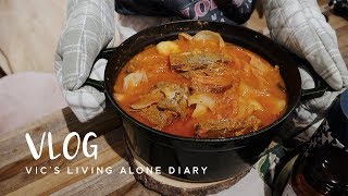 大发VLOG || 独自生活5: 摘牙套啦?| 韩式土豆猪骨汤?| Switch运动环?‍♀️| Bullet Journal?