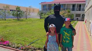 ????Фото с настоящим героем????Анимация для детей в Руте????Семейный отель Ruta Family Club Hotel Затока Рута