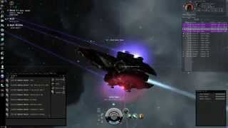 EVE Online: Blood Raider Burner Mission With a 4 Man Gang