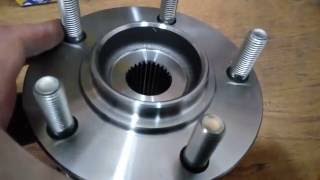 Задний ступичный подшипник Mitsubishi. Задняя ступица. Обзор. Aft hub bearing review.