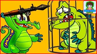 Крокодильчик свомпи игра  от Фаника 11.для детей.
