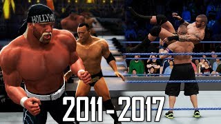 The History Of Comebacks In WWE Games - WWE 12 to WWE 2K17 - Every Comeback In The Series!