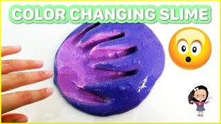 DIY COLOR CHANGING SLIME