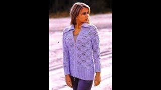 Кардиганы, Кофты Спицами для Женщин 2019 / Cardigans Sweaters for Women