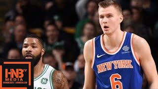 Boston Celtics vs New York Knicks Full Game Highlights / Jan 31 / 2017-18 NBA Season
