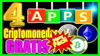 ? 4 Apps Para Ganar Criptomonedas GRATIS Muy Fácil!!