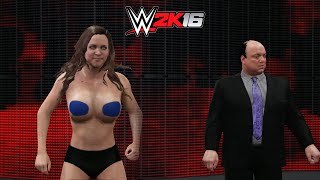 THE BREAST INCARNATE - Stephanie McMahon with Brock Lesnar's Entrance | WWE 2K16 PC Modding
