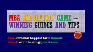 Capsim Capstone 2018 - 2019 -  New Strategy to Win All rounds - Free Guides and Tips for Round 7