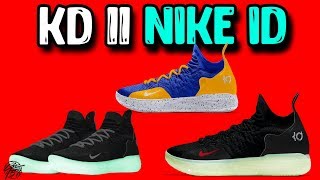 Designing the Nike KD 11 on NIKE ID!