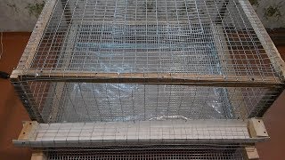 Делаем удобную клетку для содержания перепелов своими руками